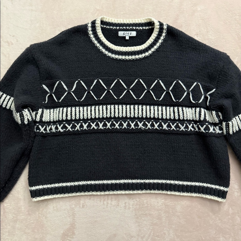 Grey Bandit Sweater